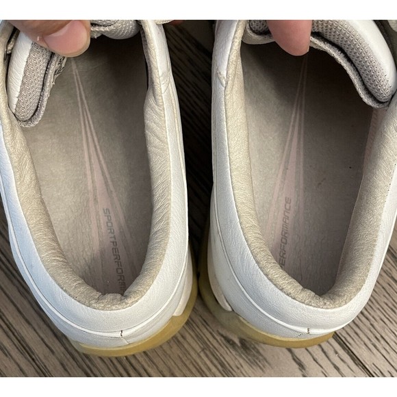 NIKE AIR 041012 PA2 White Pink Suede Leather Golf Shoes womens SIZE 8.5 - Picture 7 of 9